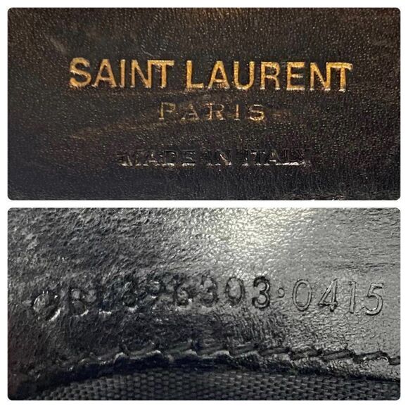 Saint Laurent Black Monogram Bifold Wallet - Picture 11 of 11